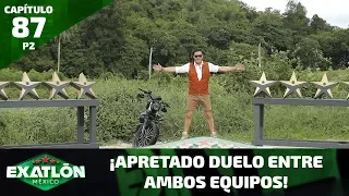 ¡Famosos y Contendientes compiten por una moto! | Capítulo 87, parte 2 | Exatlón México