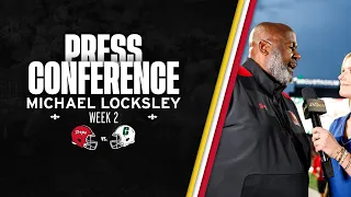 Maryland Football Head Coach Michael Locksley Post Game Press Conference