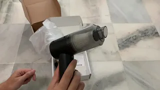 Unboxing 5500PA Car Vacuum Mini Vacuum Cleaner Wet Dry Dual Use Vacuum Cordless Handheld Portable