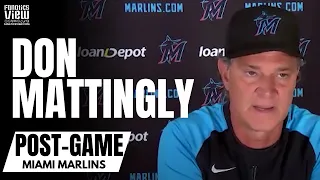 Don Mattingly Calls Out Umpires, Braves for Pablo Lopez Ejection After Hitting Ronald Acuna Jr.