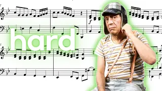 El Chavo del 8 Theme (The Elephant Never Forgets) | Piano Sheet Music + Tutorial