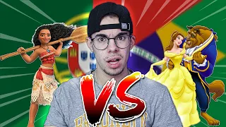 PORTUGAL vs. BRASIL - MÚSICAS DA DISNEY!!! - PARTE 17