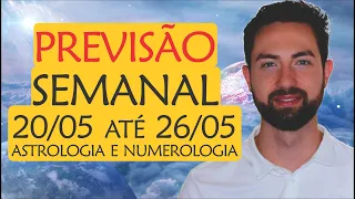 🔥PREVISÃO da Semana 20/05 - 26/05: Intensa LUA CHEIA! | Astrologia, Numerologia