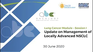 abc Oncology Course 2020 - Lung Cancer Module- Session I
