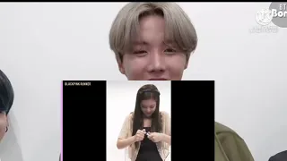 BTS reaction BLACKPINK Funny Moments 2021