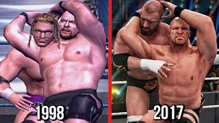 The Evolution Of Stone Cold Stunner ( WWF War Zone To WWE 2K18 )