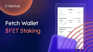 How to Stake $FET Tokens | Fetch Wallet Tutorial
