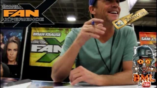 brian krause meet & greet comic con/fanx 2017