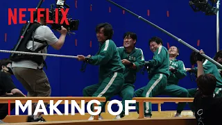 The Making of Squid Game - Episode 3: Tug of War | Netflix