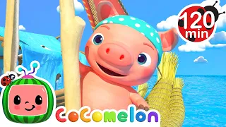 JJ and the Three Little Pirate Pigs! | Fun with JJ! | CoComelon Nursery Rhymes & Kids Songs