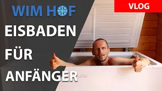 Eisbaden Wim Hof in Gefriertruhe - Kältetherapie - Kryotherapie - Kältekammer