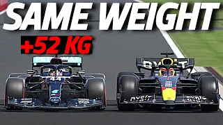 Red Bull RB20 vs Mercedes W11: SAME WEIGHT