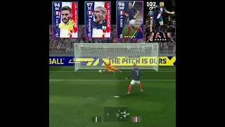 K. Mbappe🔥 Vs France Team#shorts #ytshorts #viral #mbappe #france #psg #efootball #pes