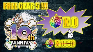 [FREE] Spend 0 Rainbow Gems to get Gear 5 Nika Luffy - One Piece Treasure Cruise #optc