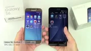 Samsung Galaxy S6 VS ASUS Zenfone 2 - Antutu & Function Test