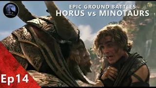 EPIC Ground Battle | Horus vs Minotaurs | Gods of Egypt (2016)