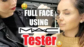 WTF 😮Full Face using MAC TESTER !! I Tamtam Beauty