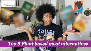 Top 5 Plant Based Meat Alternatives