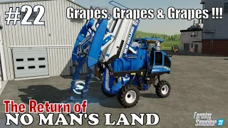 Sunflower Oil Production & Grapes Harvest | NO MAN'S LAND #22 | FS22 Gameplay | PS5/HD