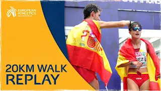 Men's & Women's 20km Walk | Berlin 2018