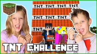 The TNT Challenge Games / Ronald vs Karina / Minecraft