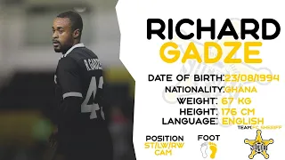 RICHARD GADZE l GOALS | ASSISTS | SKILLS