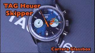 Tag Heuer Skipper re-issued for the Carrera Glassbox Series with Calibre TH20-06 Movement