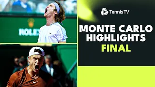 Andrey Rublev vs Holger Rune For The Title! 🏆 | Monte Carlo 2023 Final Highlights