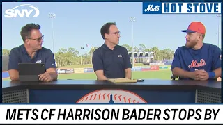Mets CF Harrison Bader talks being Pete Alonso's college teammate, his defense, hopes for 2024 | SNY