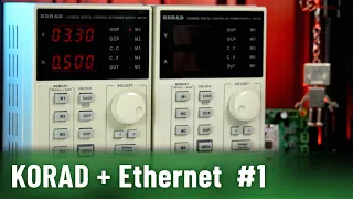 А возможно ли? Ethernet'офикация ЛБП KORAD KA3005D #1