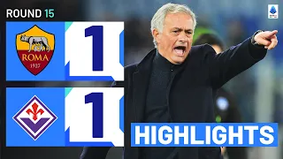 ROMA-FIORENTINA 1-1 | HIGHLIGHTS | 9-man Roma hold onto draw | Serie A 2023/24