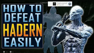 MORTAL SHELL - How to EASILY Defeat HADERN in the tutorial - Face Off Trophy Guide