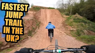 RIDING THE FASTEST MTB JUMP TRAIL IN THE UK!