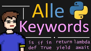 ALLE Python Keywords in EINEM Video erklärt | #Python