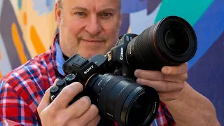 Canon R6 vs Sony a7 IV Hands On Camera Review