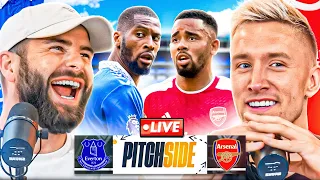 EVERTON 0-1 ARSENAL! | Pitch Side LIVE!