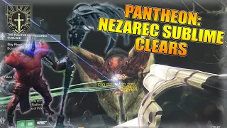 Pantheon Nezarec Sublime [Week 4 Clears] Destiny 2