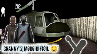 GRANNY 2 FINAL DEL HELICÓPTERO || MODO DIFICIL 😔