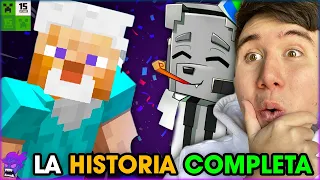 🥳💚 LA HISTORIA COMPLETA DE MINECRAFT EN 15 MINUTOS (Chule REACCIONA a Bobicraft)