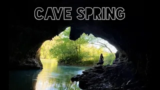 View Inside The Earth Devils Well/Cave Spring Trail MO