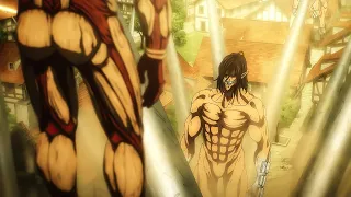 Eren vs Reiner Attack On Titan Final Season Part 2「AMV」- Enemy (Imagine Dragons)