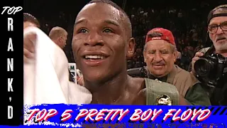 Top 5 Pretty Boy Floyd Mayweather Performances | TOP RANK'D