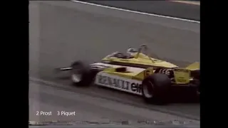 Piquet vs Prost  for 2nd Germany gp 1981 f1 race 10  by magistar