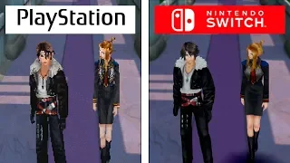 Final Fantasy VIII | Original VS Remaster | PSX VS Switch Graphics Comparison