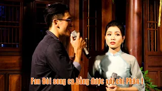FAN Đòi phải hát bằng được Song ca với Hồng Phấn | Chủ Nhật Buồn - Guitar Lâm Thông | Caffe Đất Việt