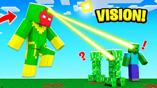 Playing as VISION in Crazy Craft!
