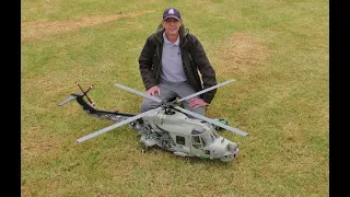 VARIO RC EP ROYAL NAVY WESTLAND LYNX HELICOPTER AT WESTON PARK INTERNATIONAL - 2022