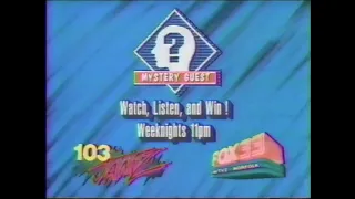 FOX/WTVZ commercials, 11/12/1992