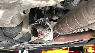 BMW E60 M5 Secondary Cat & Resonator Deletes, X Pipe and Cutouts