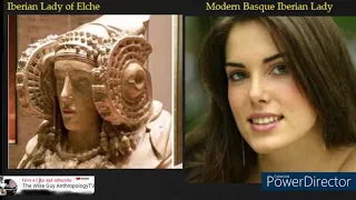 The Facial type of Ancient Iberian Lady's (Official video)  Lady of Elche, of Baza & of Guardamar